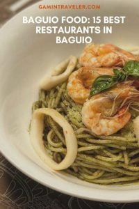 where to eat in baguio, baguio food, restaurants in baguio