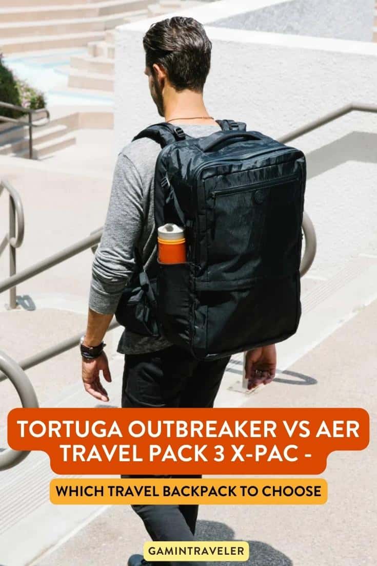 Tortuga Outbreaker vs Aer Travel Pack 3 X-Pac - Which Travel Backpack to Choose