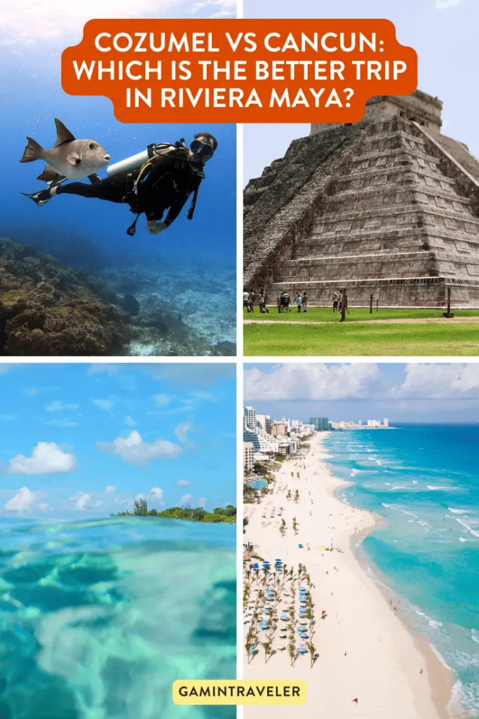 Cozumel vs Cancun - Which is the Better Trip in Riviera Maya?