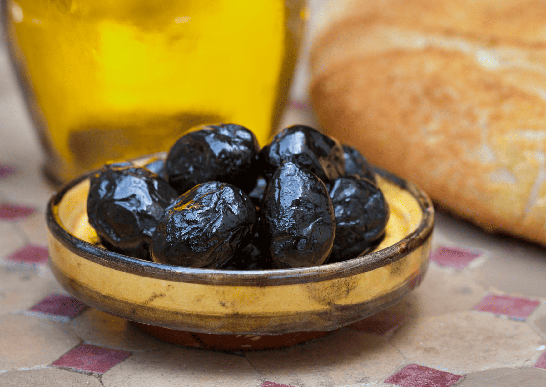 dark Moroccan olives - Breakfast in Morocco, Breakfast in Morocco - 25 Traditional Moroccan Breakfast for You To Try When Visiting Morocco