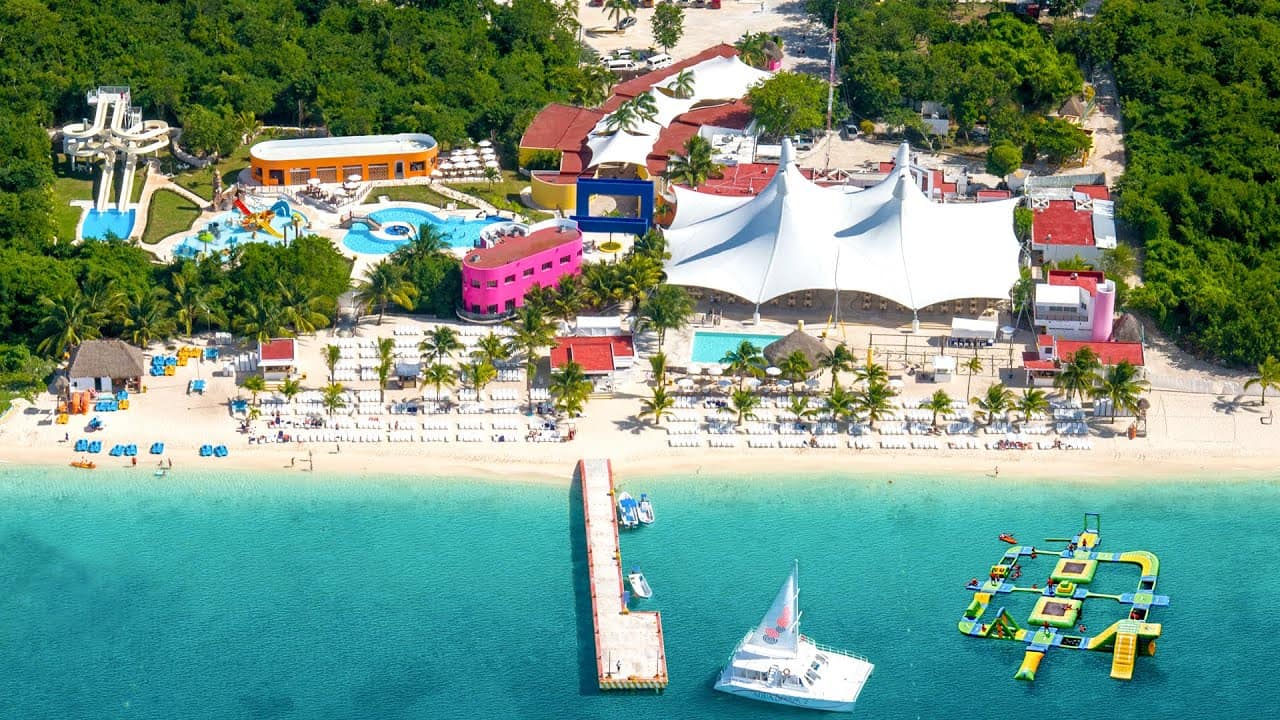 Playa Mia Grand Beach Park in Cozumel - Cozumel vs Cancun - Which is the Better Trip in Riviera Maya?