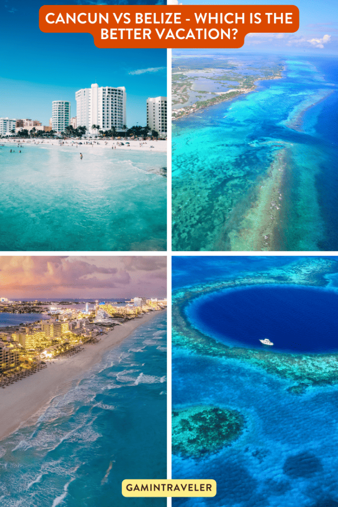 Cancun vs Belize - Which is the Better Vacation?