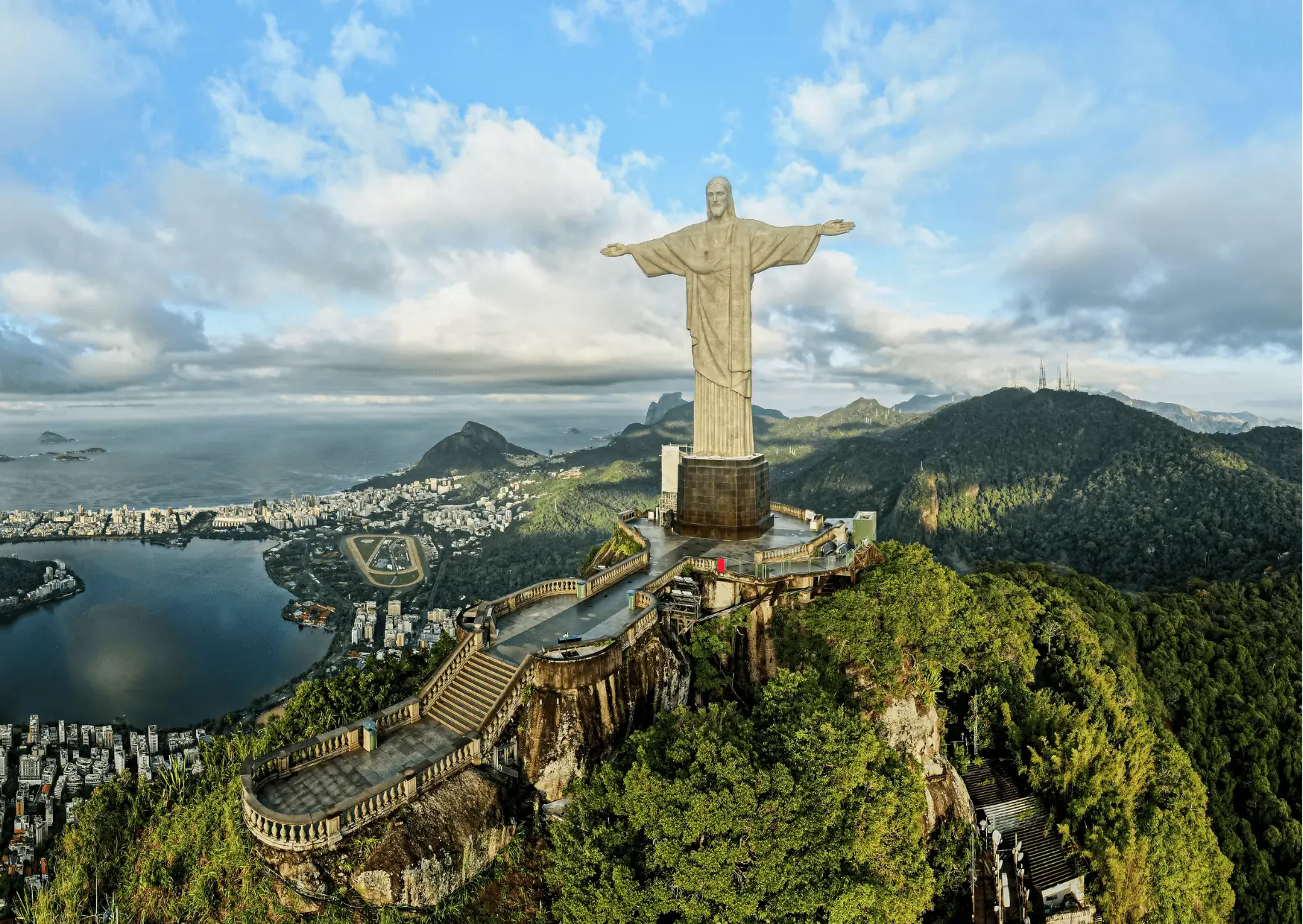 Christ the Redeemer in Rio de Janeiro - Rio de janeiro vs Sao Paulo 