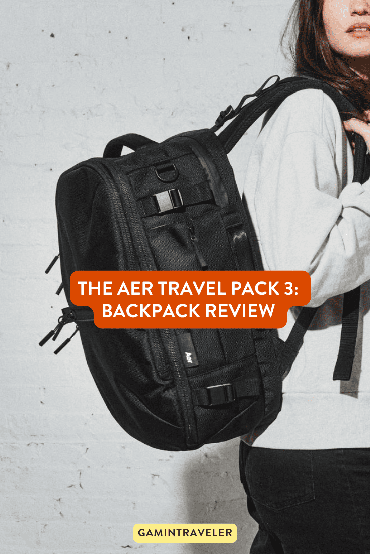 the aer travel pack 3 backpack review