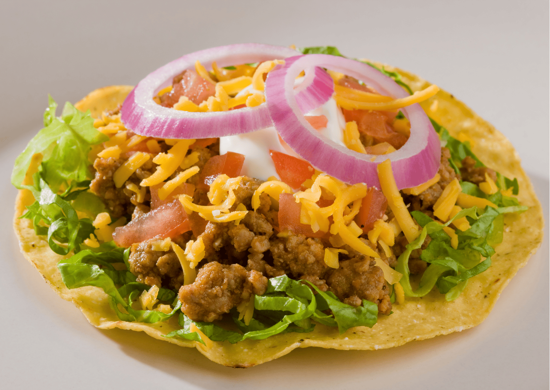 Tostadas - Desayuno in Honduras, Honduran Breakfast, Breakfast in Honduras