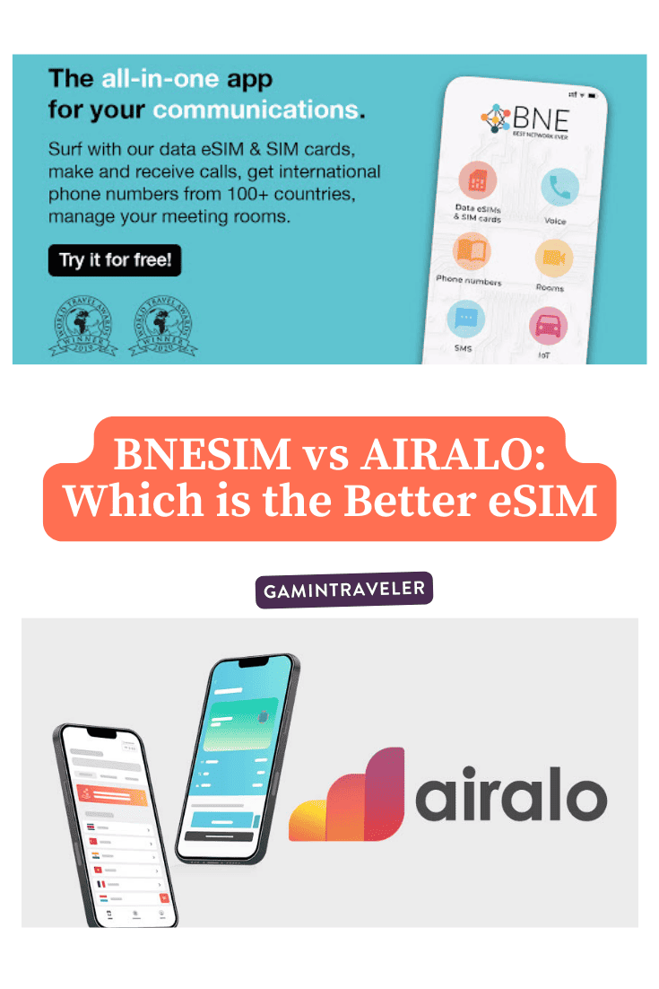 BNESIM vs Airalo - Which is the Better eSIM?