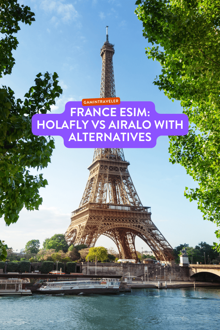 France eSIM: Holafly vs Airalo with Alternatives