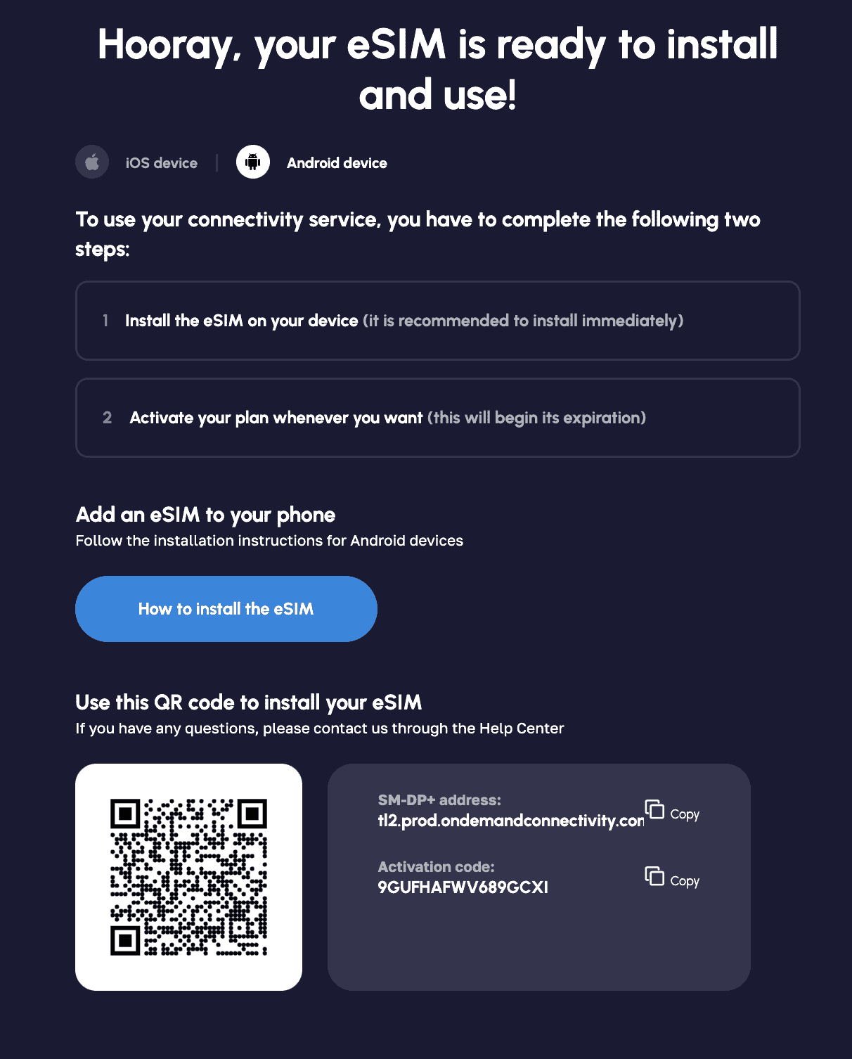 Nomad eSIM USA and Canada plans, Nomad eSIM North America Plans, Nomad Mexico plans