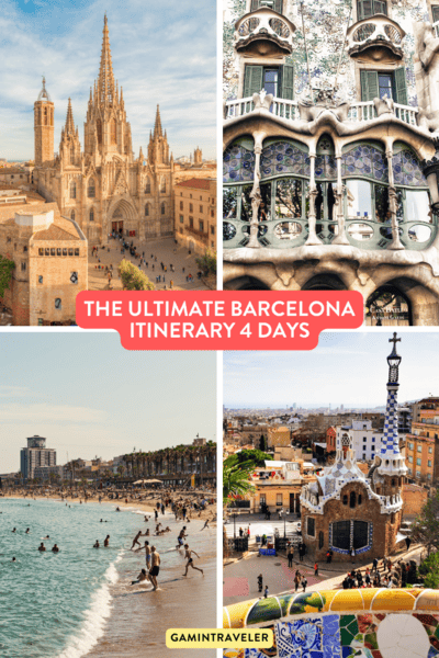 The Ultimate Barcelona Itinerary 4 Days: Everything to Know 1 The Ultimate Barcelona Itinerary 4 Days Everything to Know