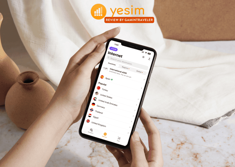 Yesim eSIM Review - Is it a Trustworthy eSIM? 1 Yesim esim Review by Gamintraveler