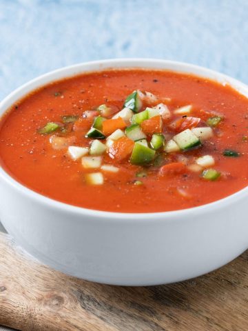 Spain For Foodies: What to Eat and Drink in Spain, 12 Mistakes To Avoid In Costa Del Sol Spain And How To Avoid Them, 6 Popular Soups in Spain (Recipe Guide), How to Eat in Spain Like a Local - 9 Tips To Eat As A Local When Visiting Spain, 8 Spanish Recipes and Dishes You Must Try, 10 Details About Spanish Food That Foreigners Can't Understand, 4 Most Popular Andalusia Food (Recipe Guide), North Spain Vs South Spain: Which One Is Better For Travel And Food, Most Popular Dish for Summer: Gazpacho (Recipe Guide), 40 Quick Facts About Spain That You Didn't Know, 3 Most Popular Dinners in Spain: Recipe Guides for Paella, Tortilla Espa&ntilde;ola And Gazpacho, Spanish Food Vs Italian Food - The Best Recipes For You To Decide, 5 Most Popular Recipes in Spain To Try (Recipe Guide) Tips And Calories, How to Make Gazpacho &ndash; Authentic Gazpacho (Recipe Guide)