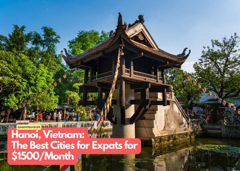 10 Expat-Friendly Cities Where You Can Live Like Royalty for $1,500 a Month (Yes, Really) 6 a building with a pagoda and a pond