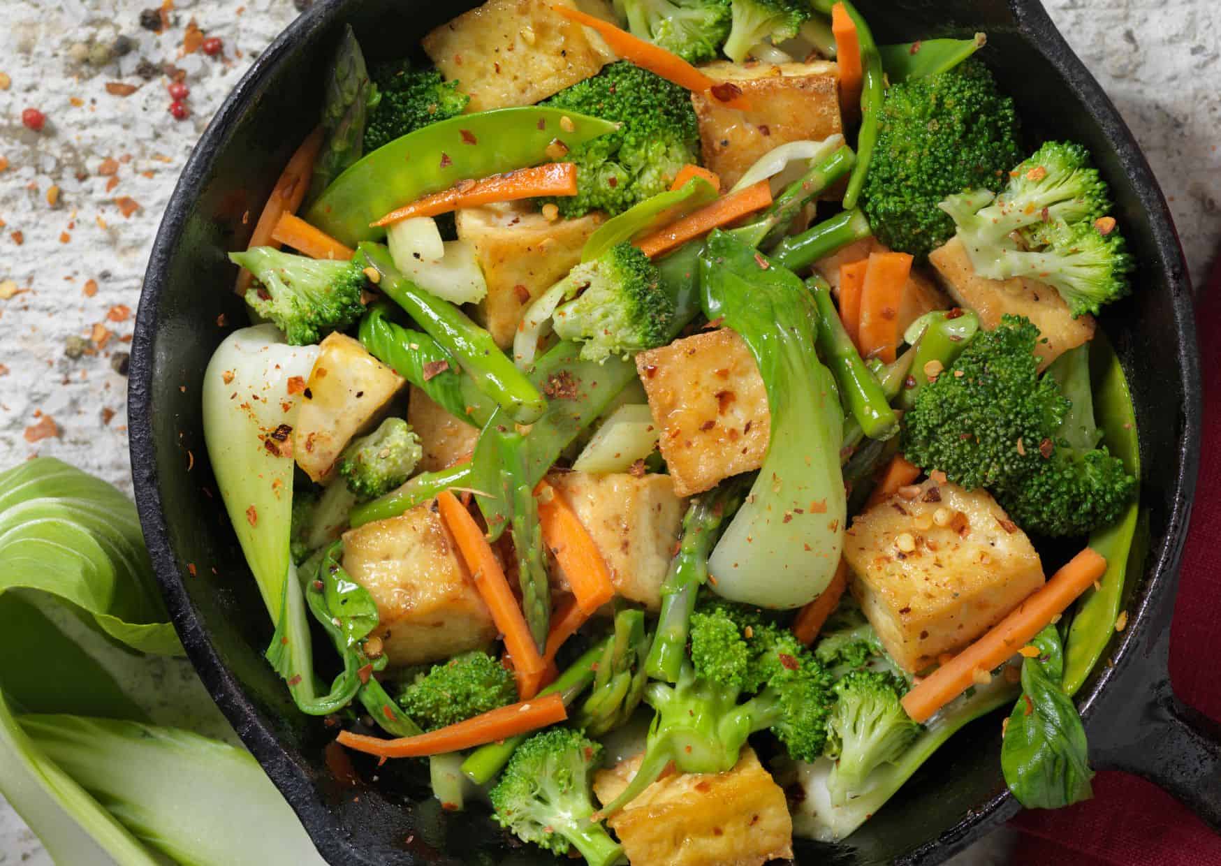 These 4 Tofu Recipes Convert Meat Lovers Every Time 3 Tofu Stir Fry with Vegetables