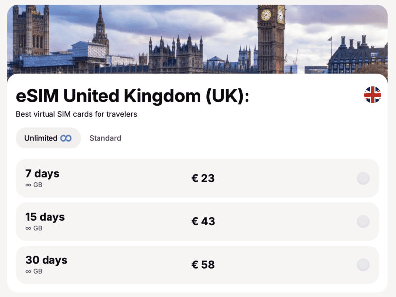 Yesim eSIM Review - Is it a Trustworthy eSIM? 5 Yesim Unlimited eSIM Data for the UK