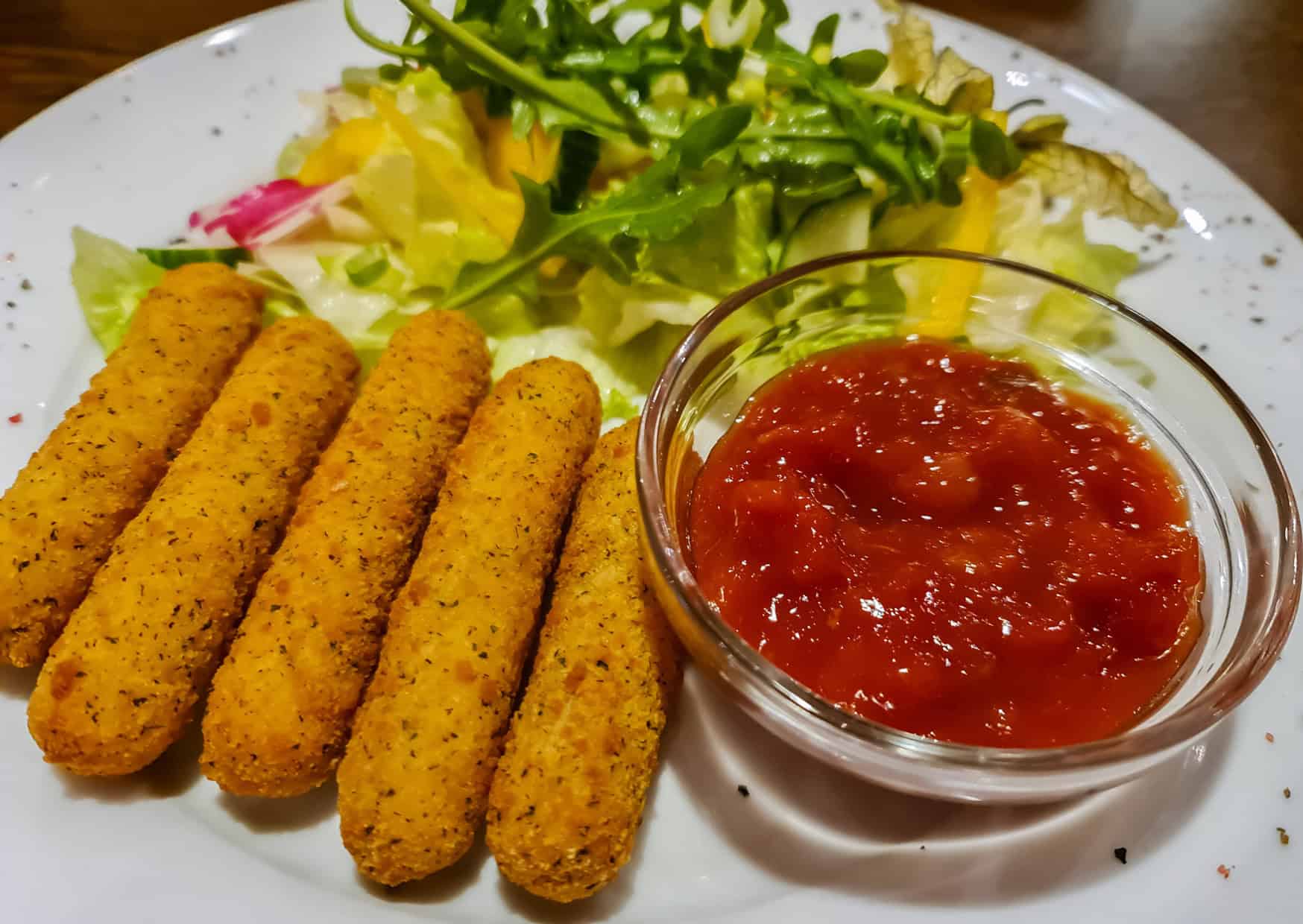 Mozarella Sticks with Ketchup 10 Italian Recipes That Americans Changed Are They Better