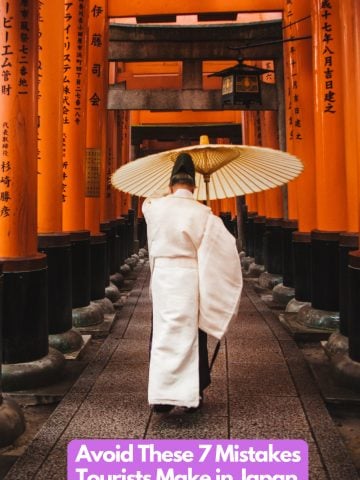 Avoid These 7 Mistakes Tourists Make in Japan