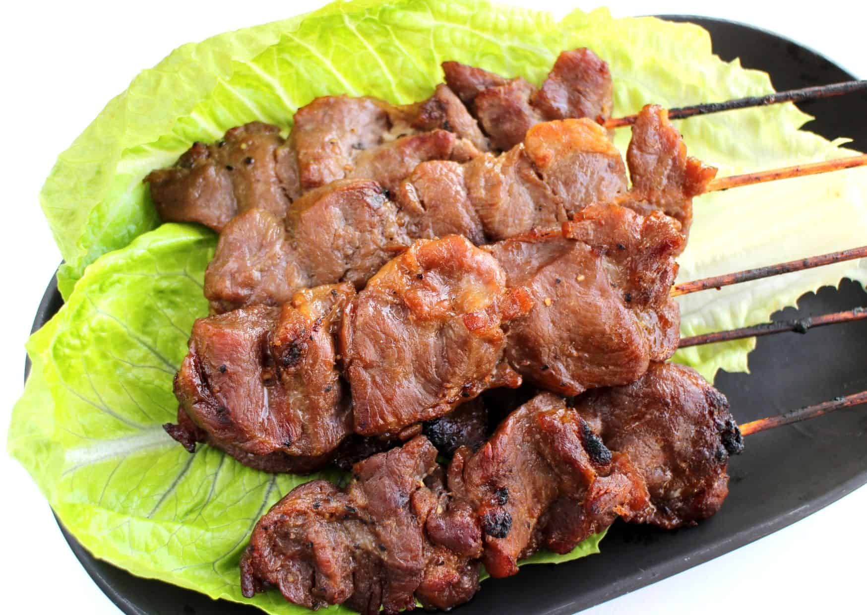 Moo Ping (Thai Grilled Pork Skewers)