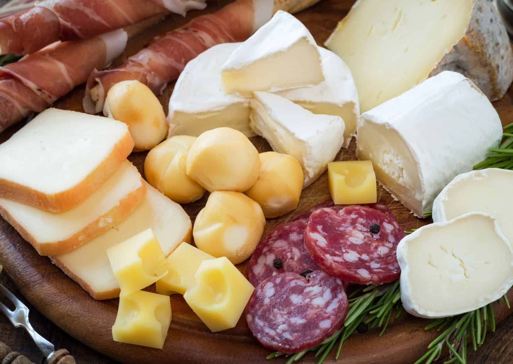 Cured Meats and Cheeses