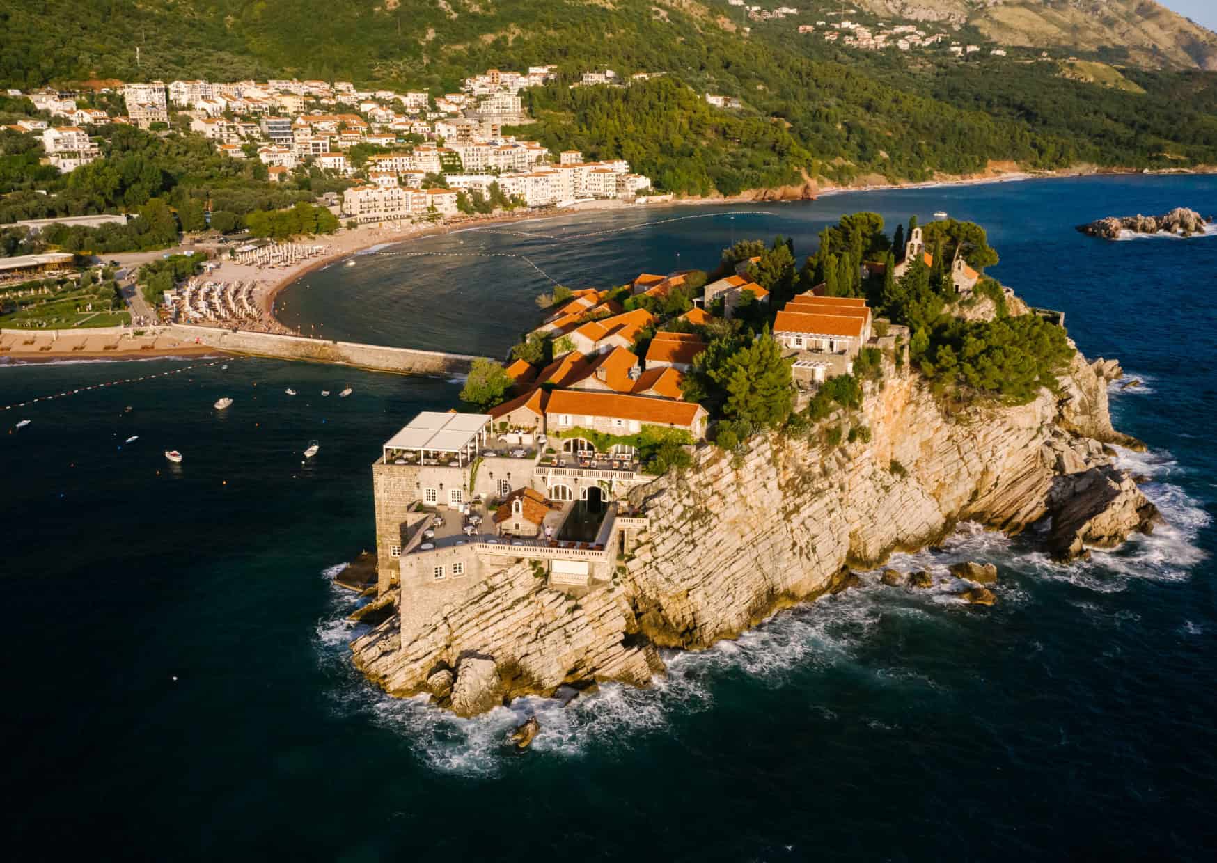 Sveti Stefan Montenegro 13 ‘Secret Offbeat European Beaches Youd Swear Are in the Caribbean 1