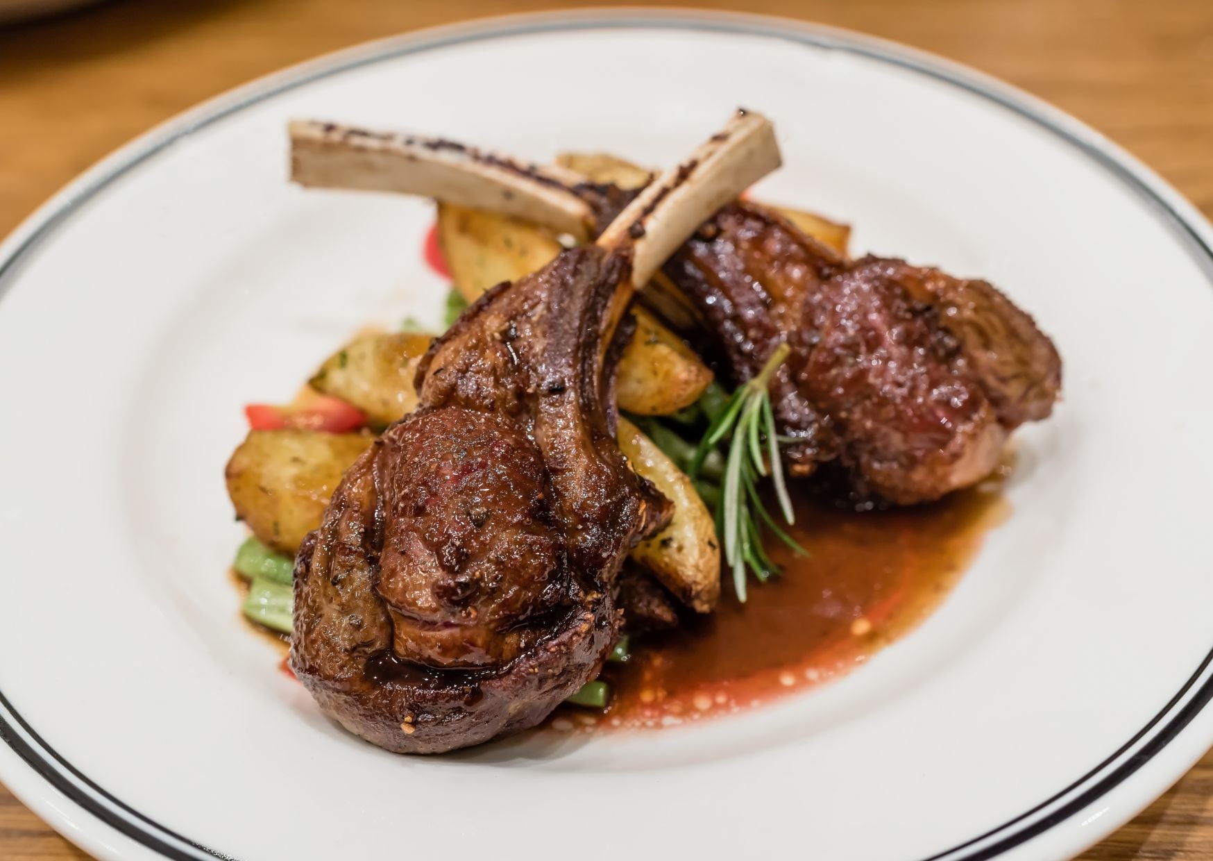 Herb Crusted Rack of Lamb or Lamb Chops 1