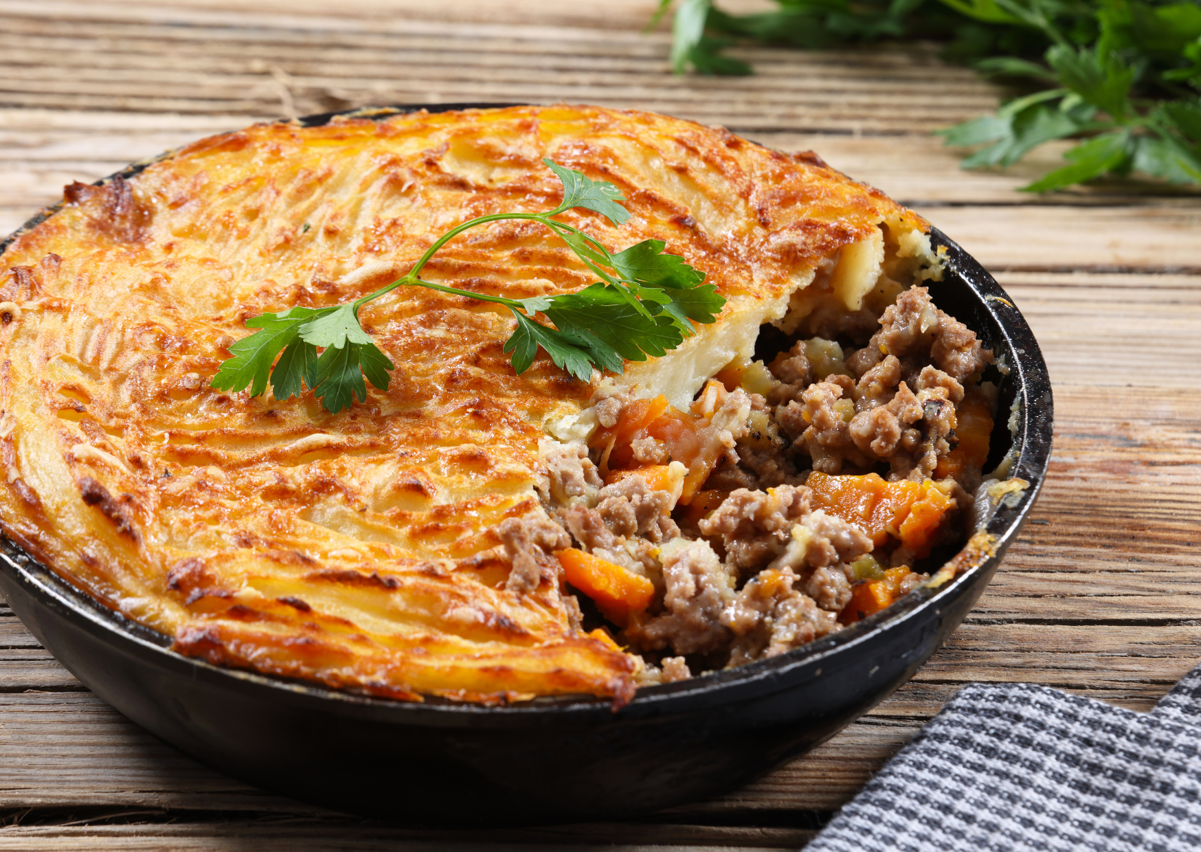British Food cottage pie