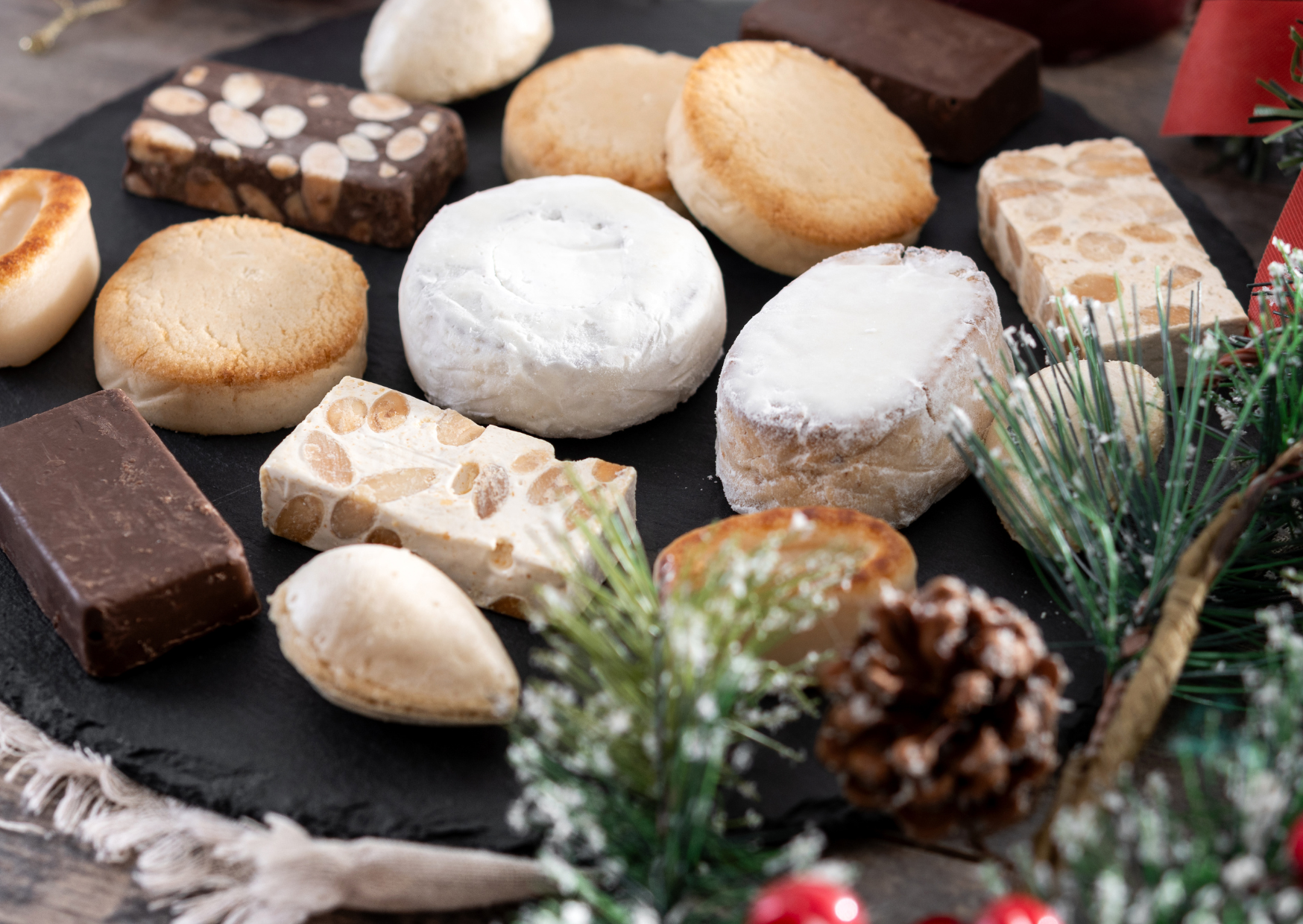 Polvorones European Christmas cookies