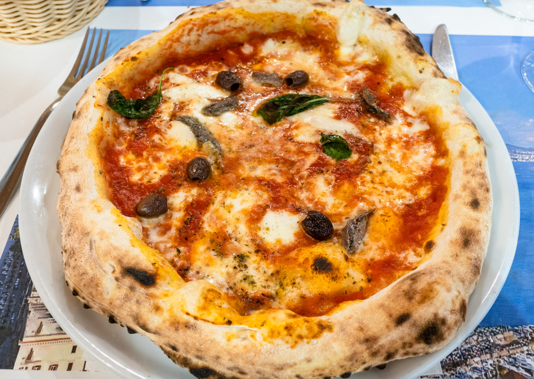 pizza Napoli Italian Dishes