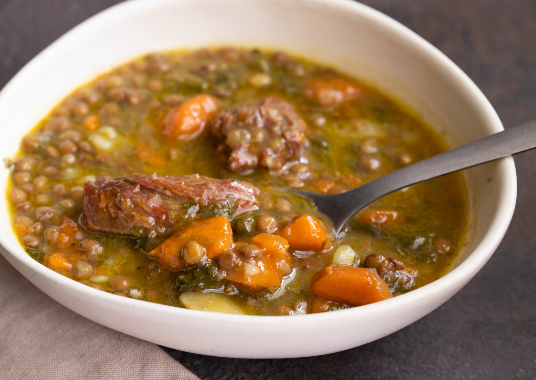 How To Make Real Spanish Lentejas: The Sofrito Base American Recipes Replace With A Can Of Broth 2 Spanish lentejas sofrito