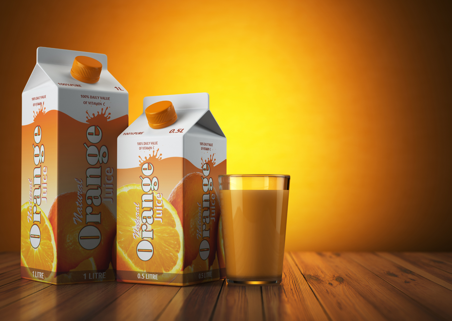 American Orange Juice Has 6 Additives: European Orange Juice Has One, The Label Comparison 2 juice 2