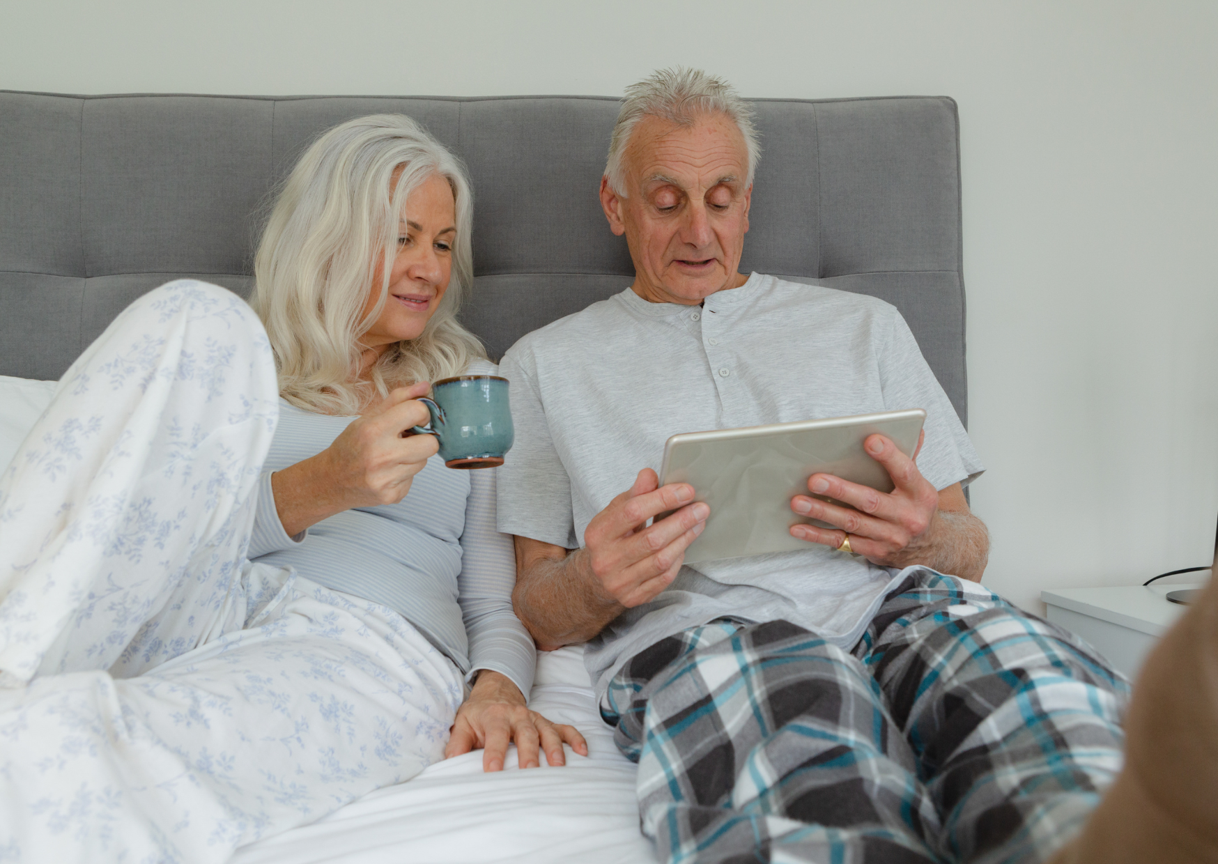 old couple in bedroom 2