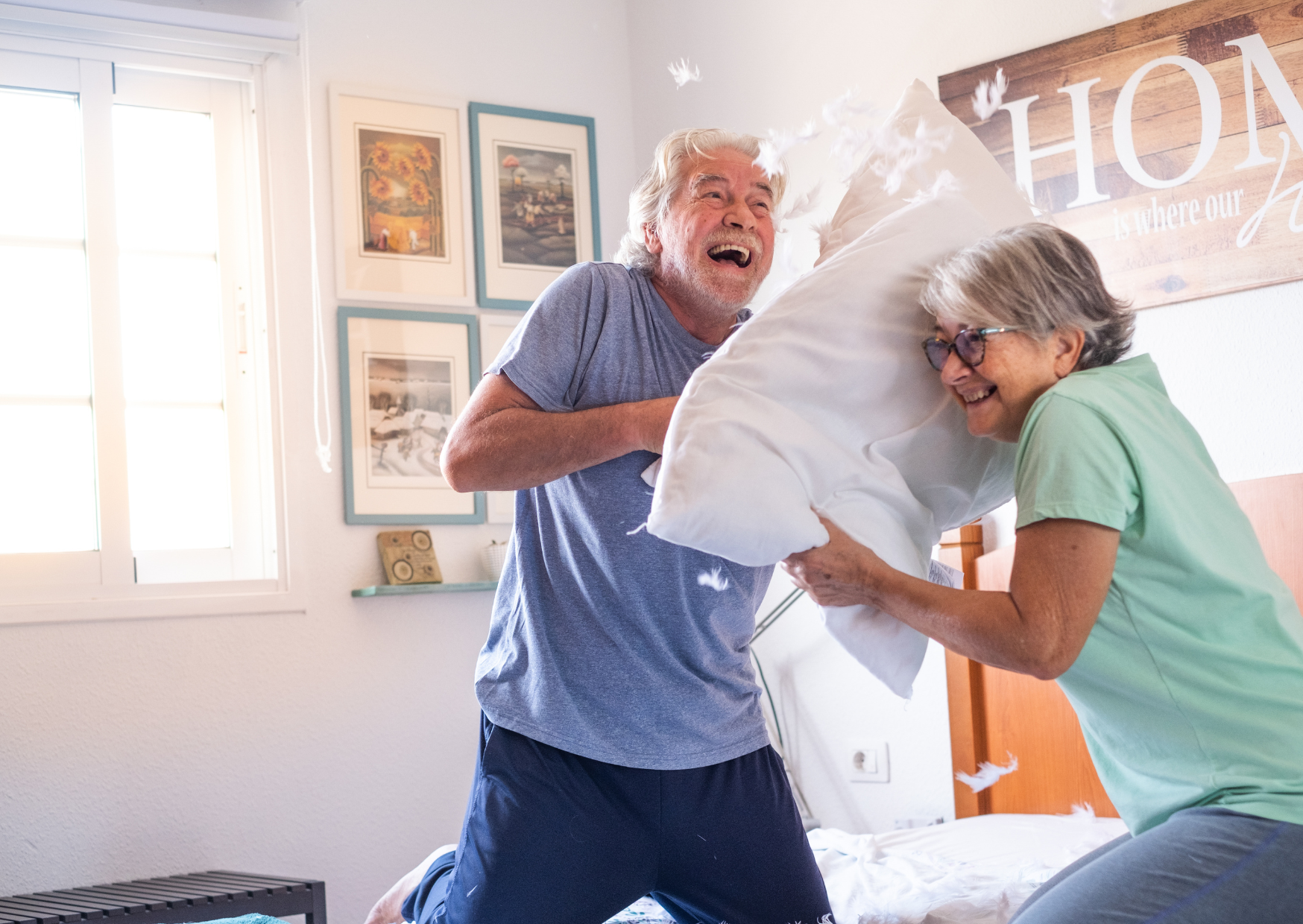 old couple in bedroom 4