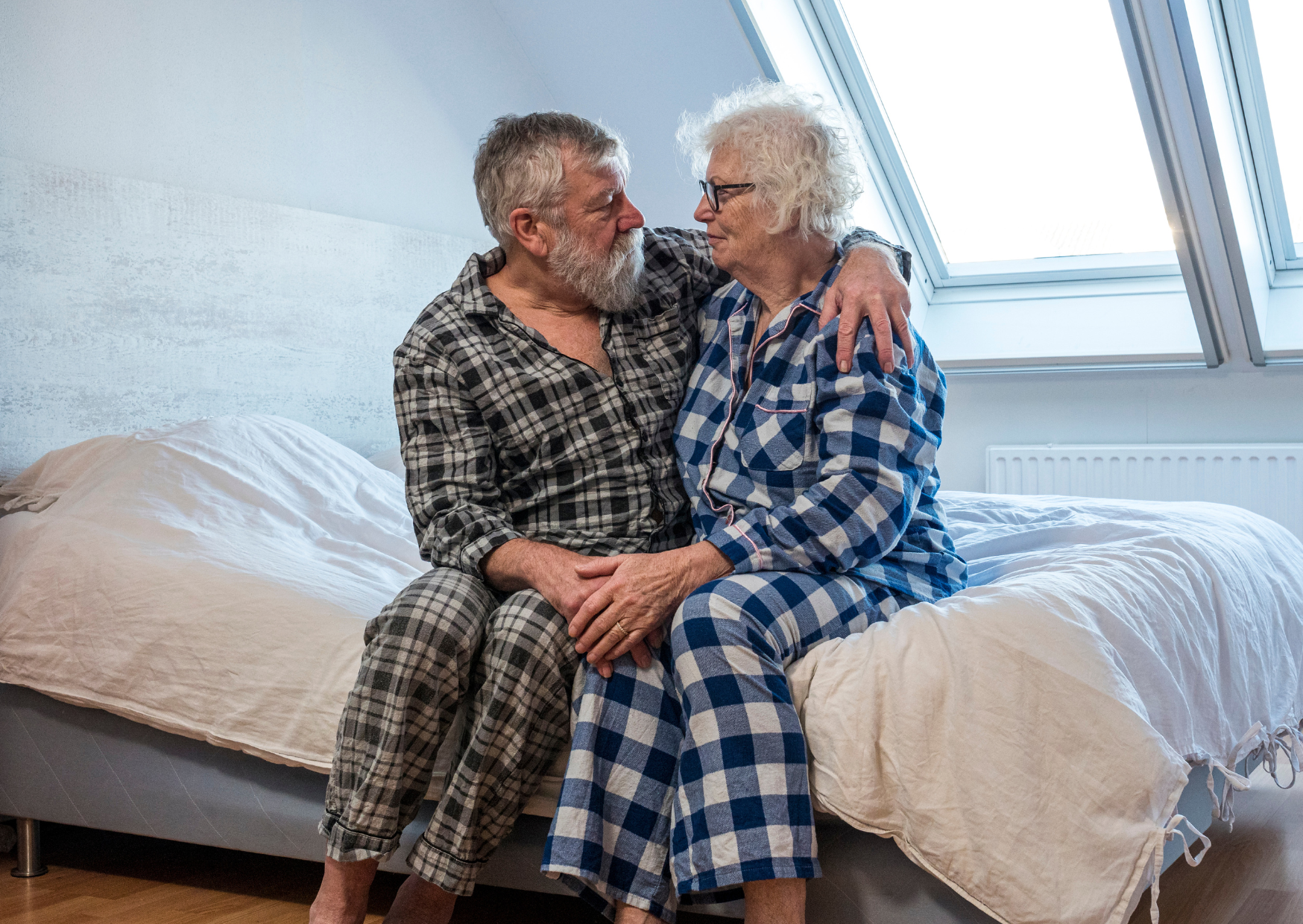 old couple in bedroom 5