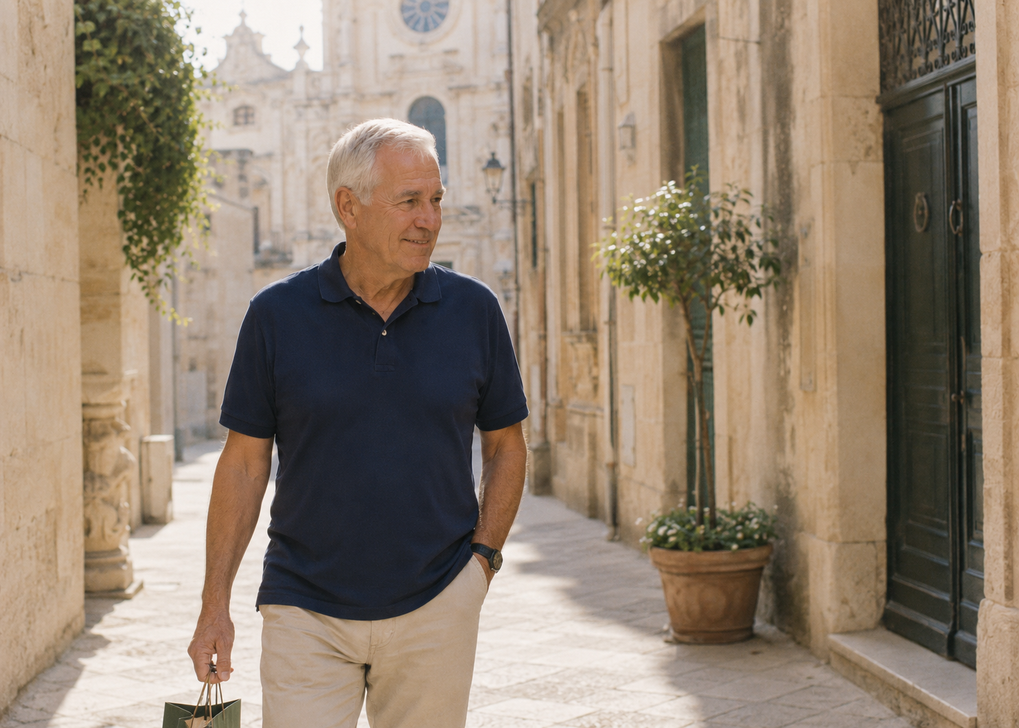 He Moved To Lecce Alone At 64 With $97,000: At 71 He Has More Money And An Italian Partner 2 Lecce 2