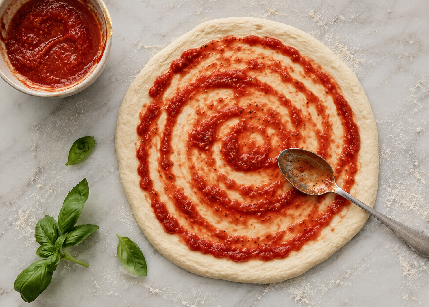 How To Make Italian Pizza Margherita From Scratch 5 Margherita 3