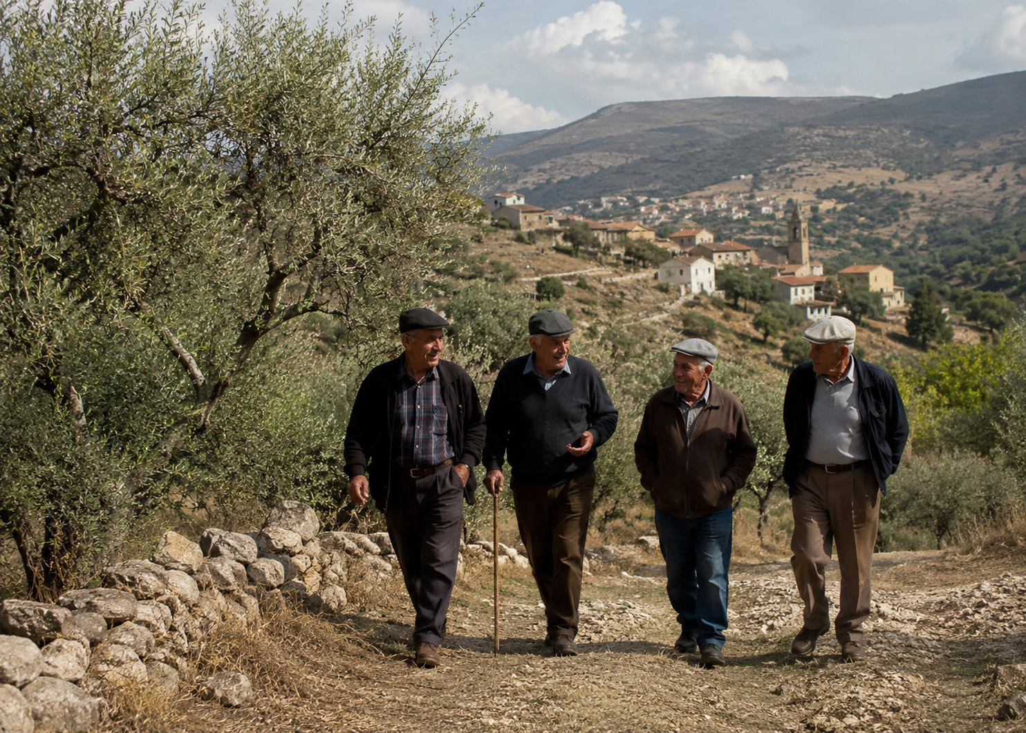 Sardinian Men Live Past 100 At The World's Highest Rate: The Daily Habit Americans Have Abandoned 4 Sardinian Men 6
