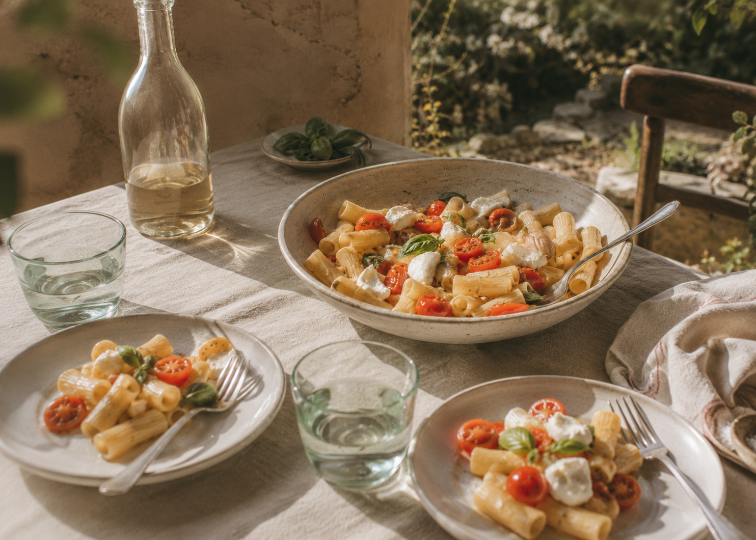 How To Make Italian Caprese Pasta For Summer Dinners: The Warm-Toss Method That Keeps It Fresh 2 caprese 4
