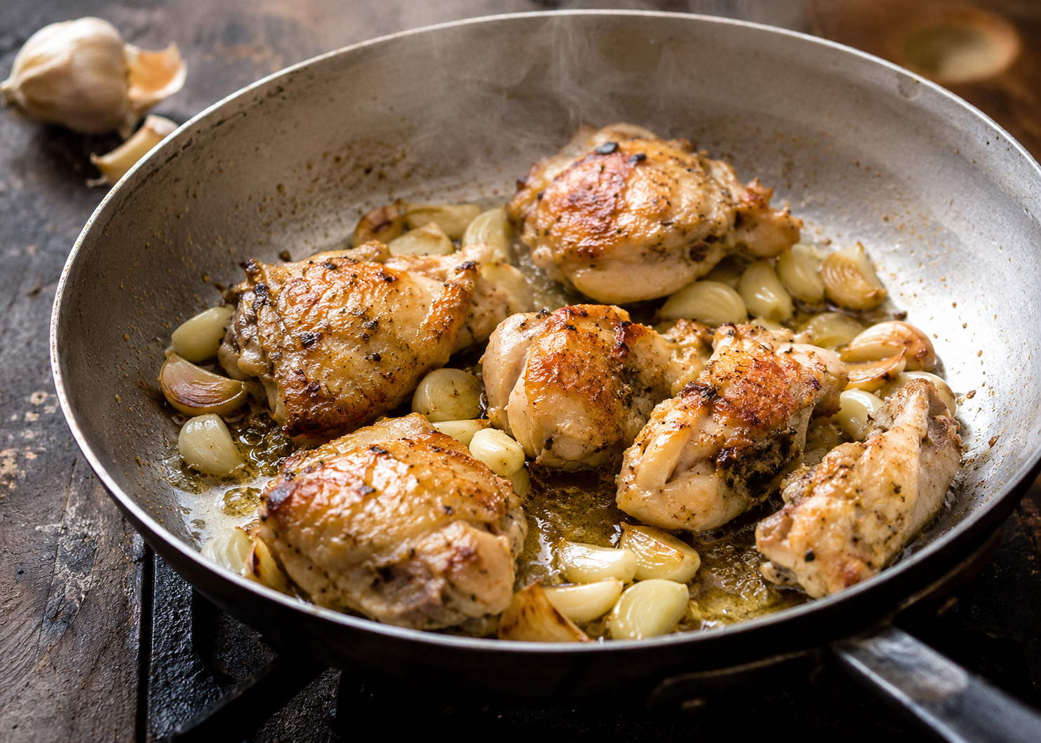 How to Make Pollo al Ajillo: The Garlic Chicken Spanish Grandmothers Cook Without a Recipe 4 Ajillo 2