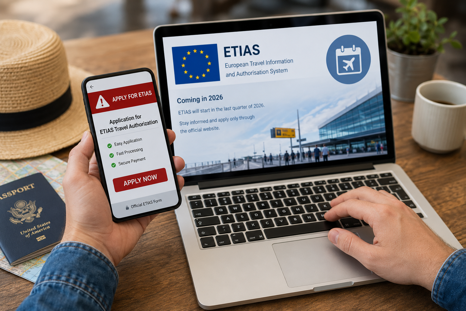 ETIAS Does Not Exist Yet and Websites Are Charging for It Anyway: The Real €20 Fee Starts Late 2026 1 ETIAS 1