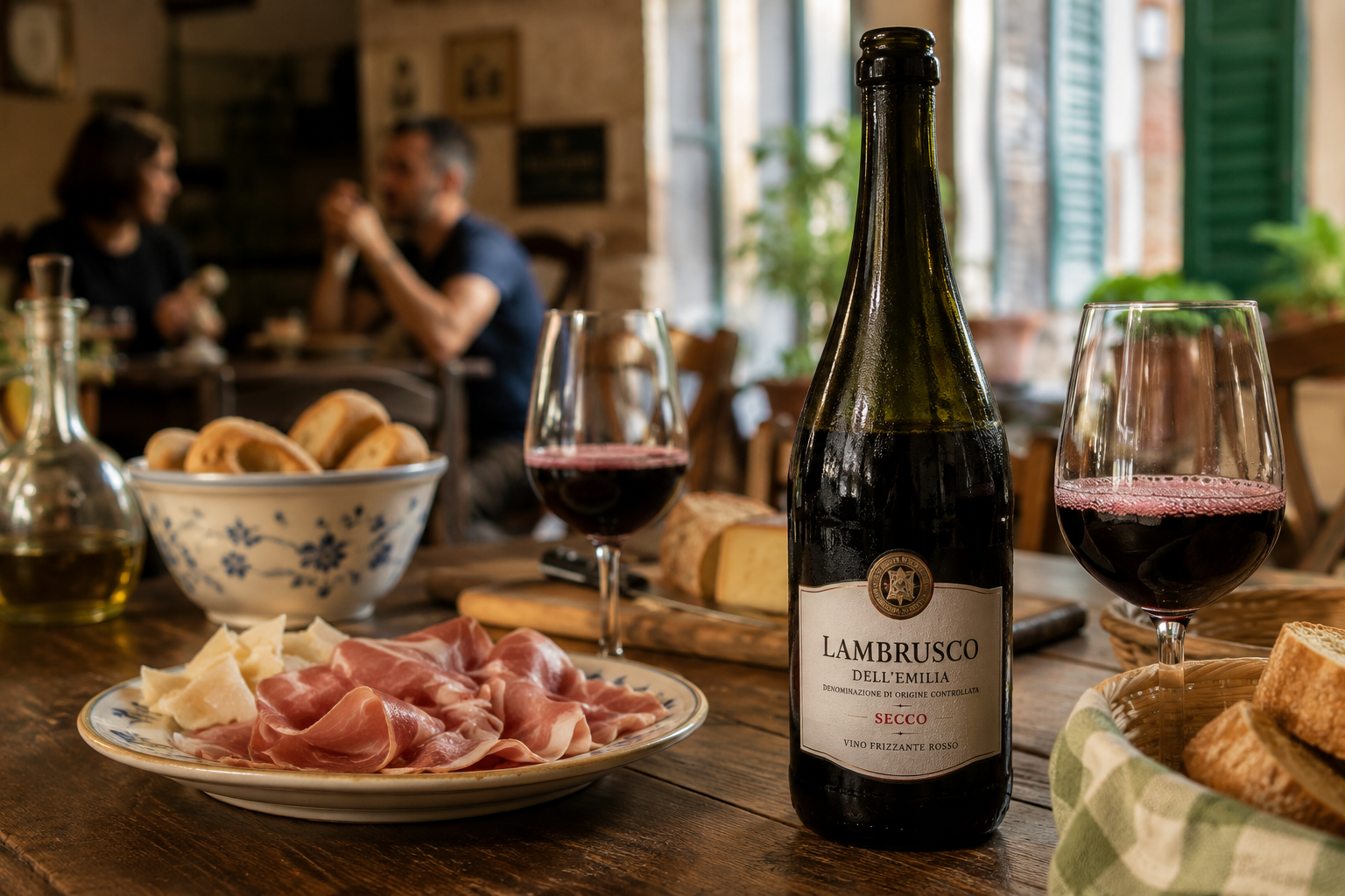 Lambrusco Isn't the Sweet Fizz America Remembers: The Dry Original Is Emilia's House Wine 2 Lambrusco 5