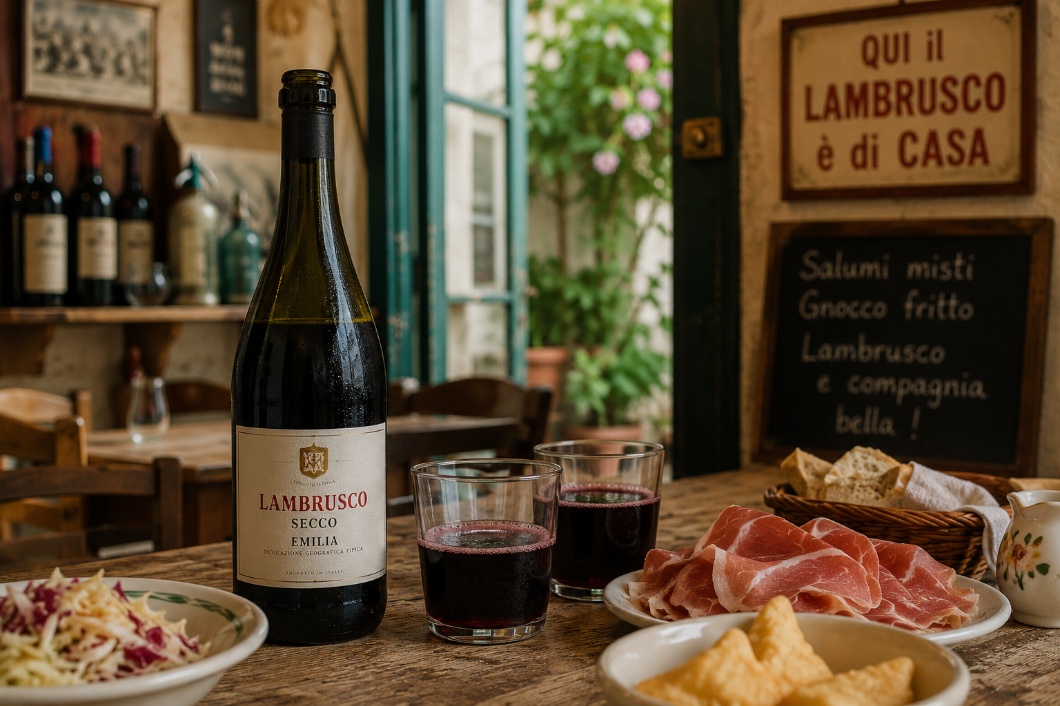 Lambrusco Isn't the Sweet Fizz America Remembers: The Dry Original Is Emilia's House Wine 1 Lambrusco 6