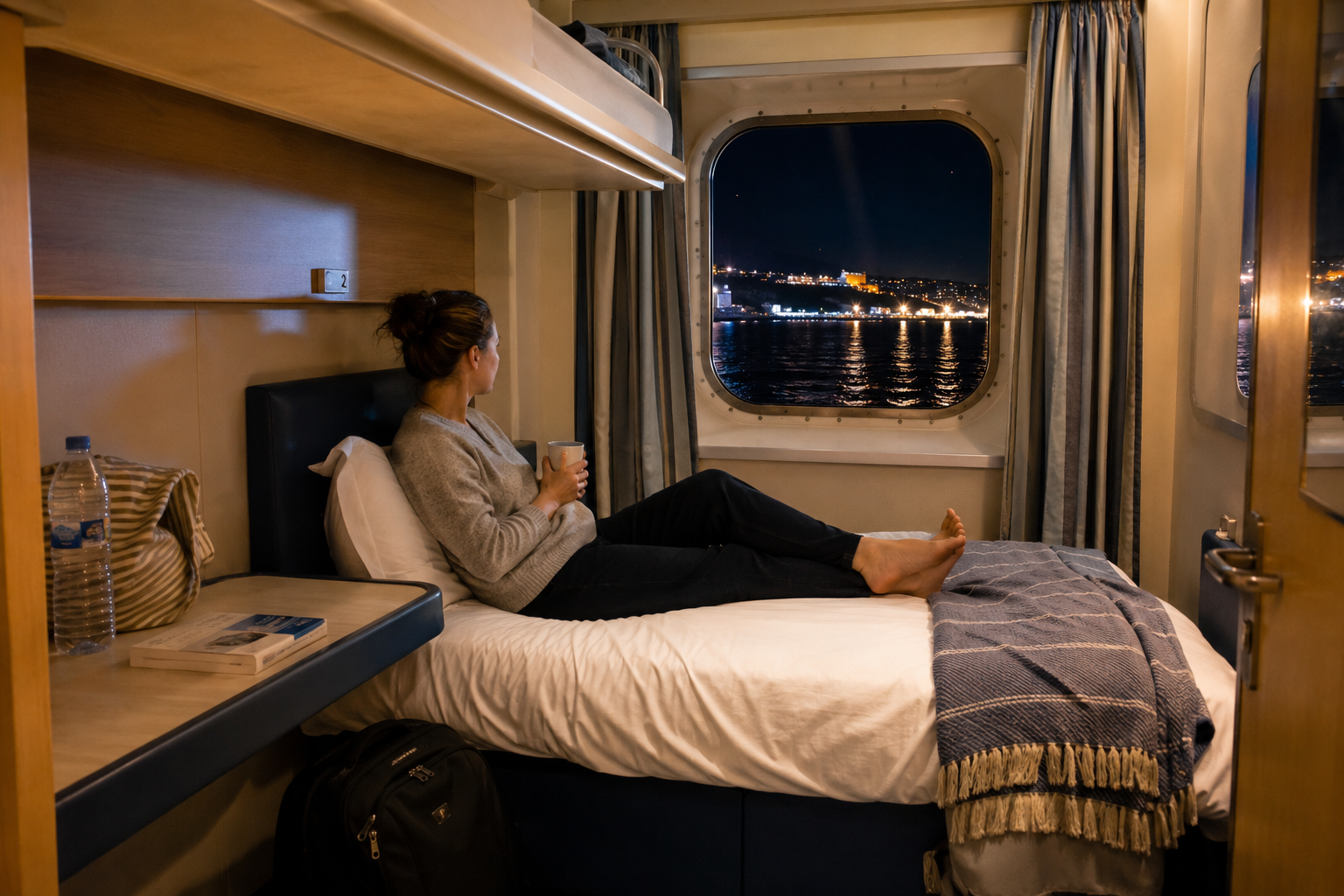The Night Ferries of the Mediterranean: A Cabin to Mallorca Beats the Hotel Night 2 Night Ferries 3