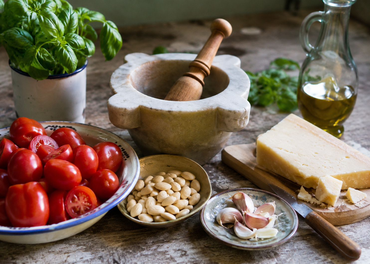 Pesto ala trapanese 3