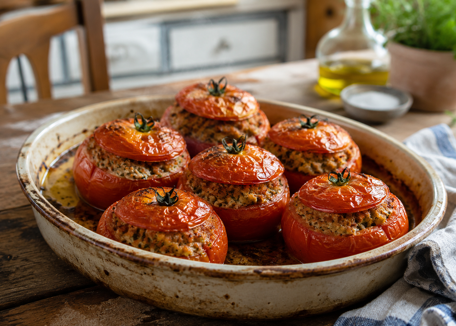 Tomates Farcies: The French Stuffed Tomato Dinner Built From Sunday's Leftovers 4 Tomates 3