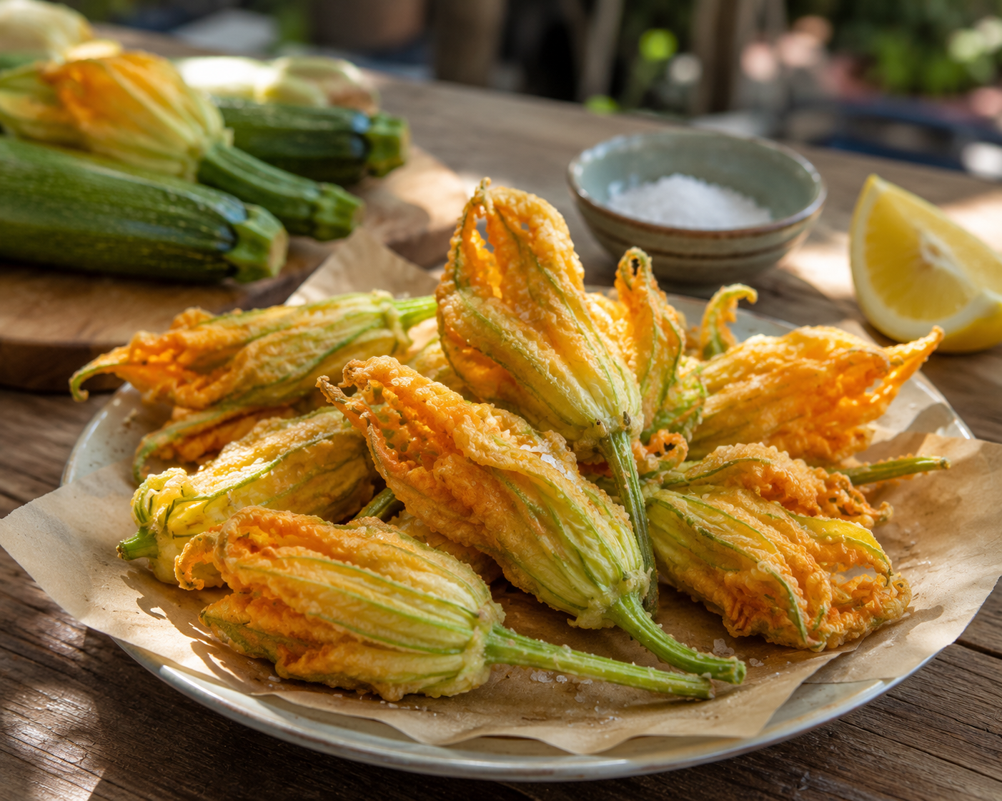 How to Make Fried Zucchini Flowers: The August Delicacy Italians Queue For 2 Zucchini 2