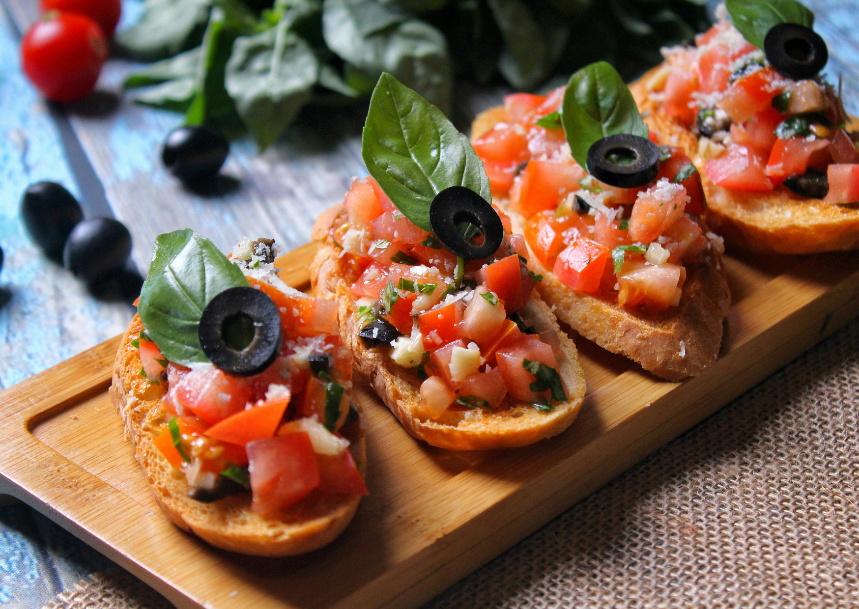Garlic Bread Is Not Italian: What Italians Make Instead and How to Make Both 3 bruschetta 2