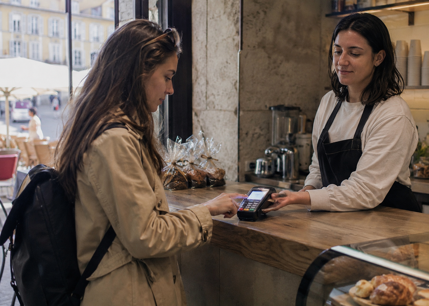 Pressing the Dollars Button at European Card Machines Costs Up to 12 Percent More: Every Tourist Presses It 1 card machines 1
