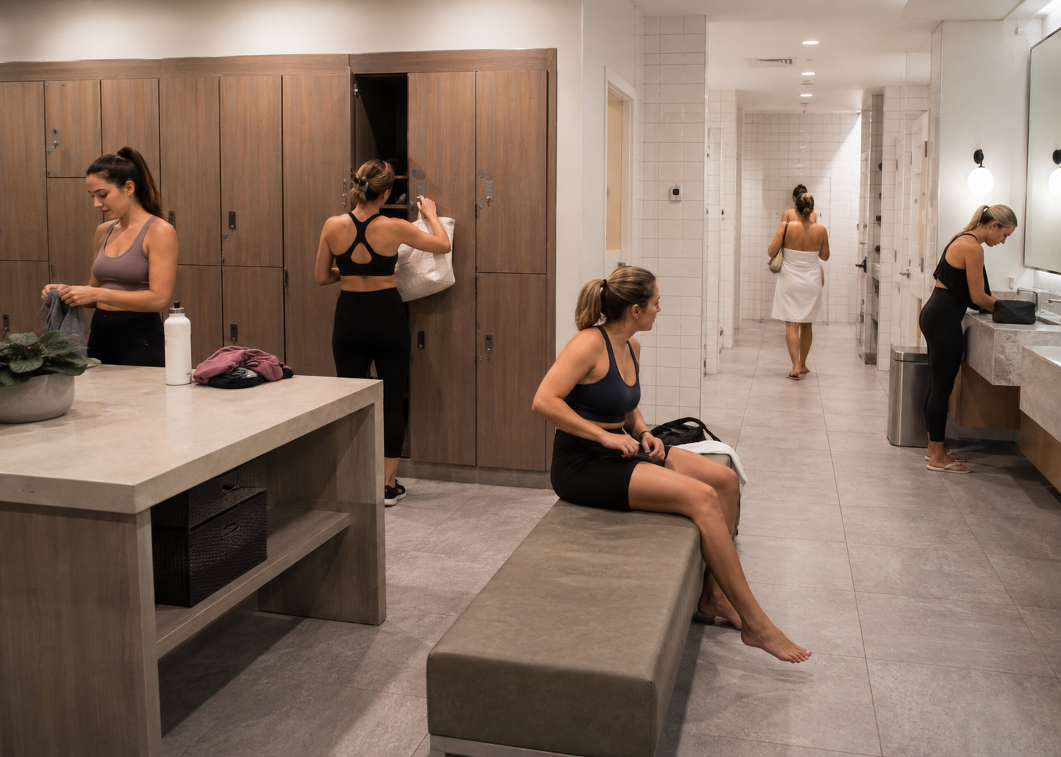 Europeans Undress at the Gym Without the Towel Dance American Locker Rooms Invented 3 gym 5