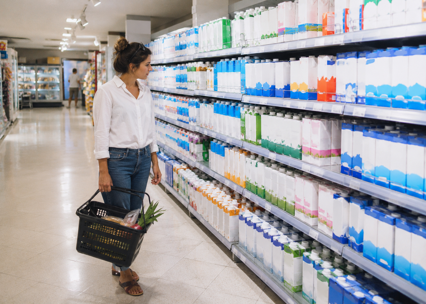 Spanish Supermarkets Sell Milk From the Shelf, Not the Fridge: Why UHT Won Europe and Lost America 6 milk UHT 1