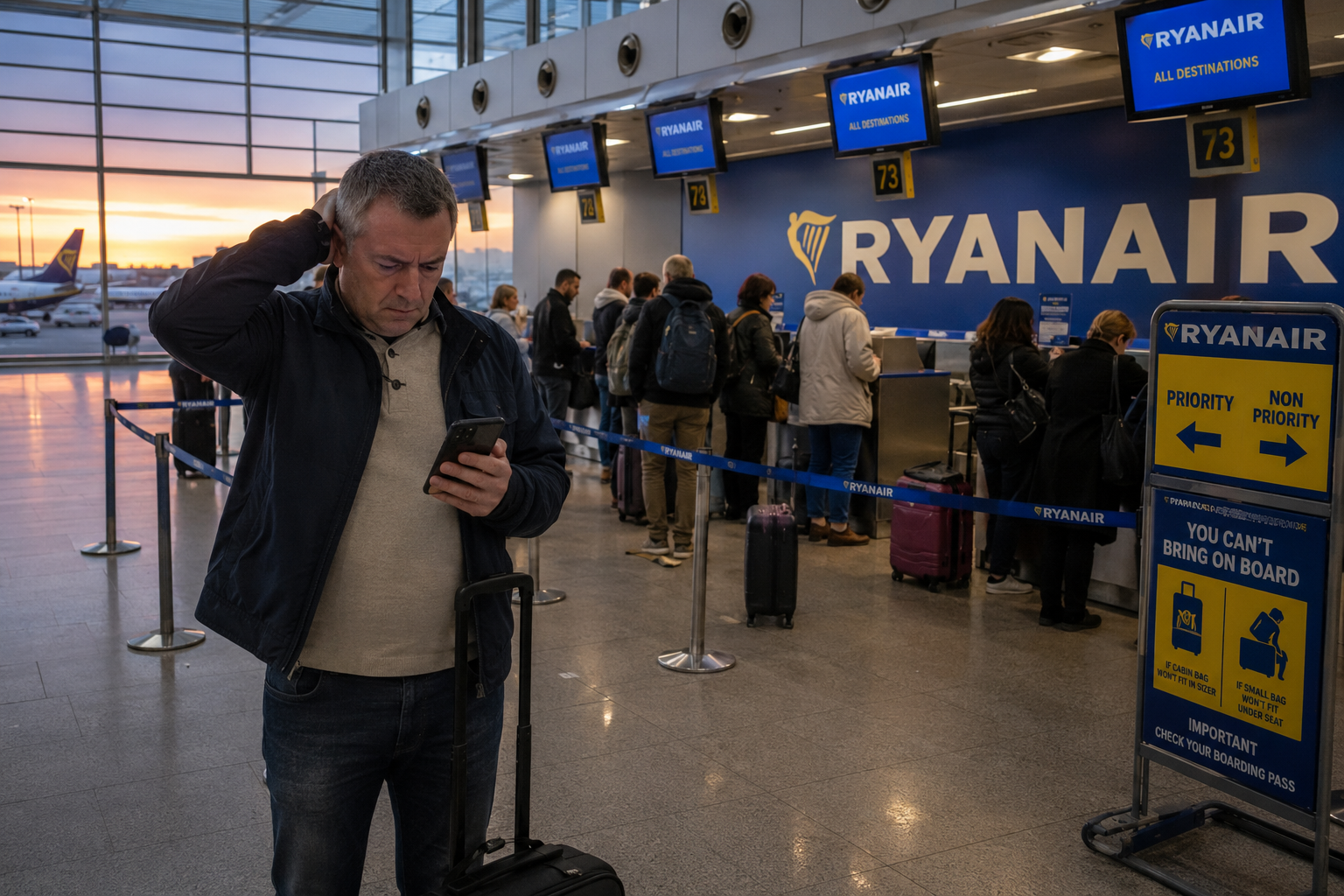 The Boarding Pass Mistake That Costs €55 at Ryanair Check-In: Five Minutes on Your Phone Avoids It 3 ryan 1