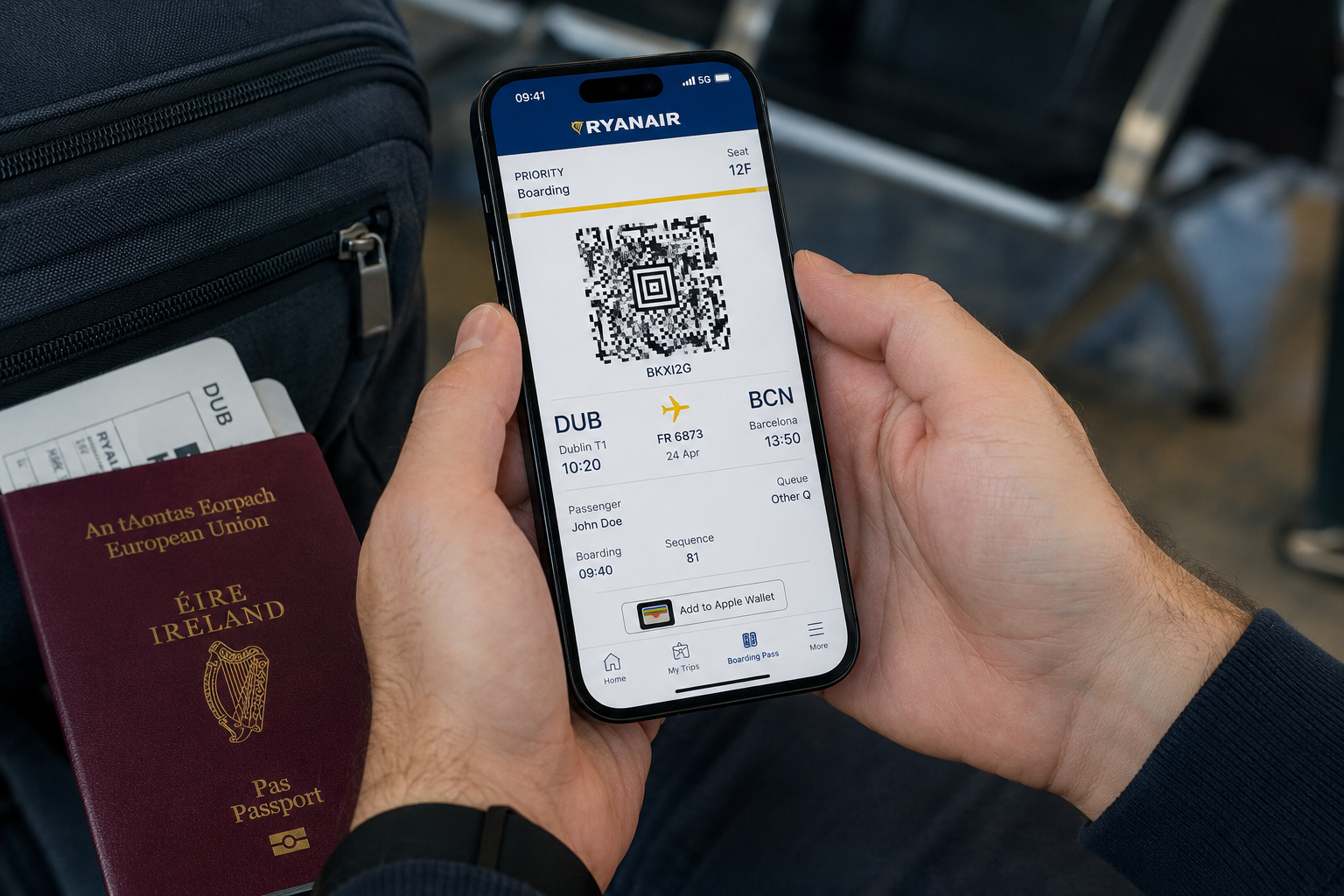 The Boarding Pass Mistake That Costs €55 at Ryanair Check-In: Five Minutes on Your Phone Avoids It 4 ryan 4
